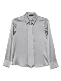 Alice Olivia Brady Shirt Grey at Farfetch