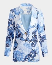 Alice Olivia Breann Fitted Blazer at Neiman Marcus