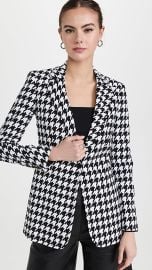 Alice Olivia Breann Houndstooth Blazer at Shopbop