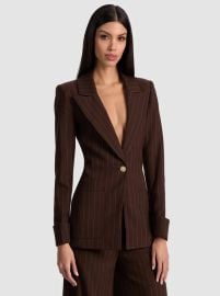 Alice Olivia Burns Fitted Blazer at Alice + Olivia