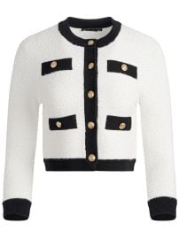 Alice Olivia Claira Cardigan White at Farfetch