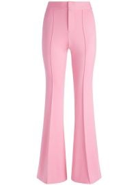 Alice Olivia Danette Flared Trousers Pink at Farfetch