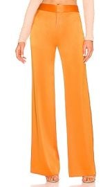 Alice Olivia Deanna High Waist Pant In Tangerine at Revolve