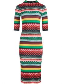 Alice Olivia Delora Boho Geo-print Midi Dress - Farfetch at Farfetch