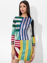 Alice Olivia Delora Mini Dress at Alice and Olivia