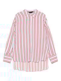 Alice Olivia Dimitra Oversized Button Down Blouse at Farfetch