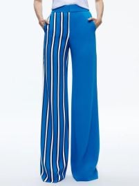 Alice Olivia Dylan High Rise Colorblock Pants at Alice + Olivia