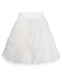 Alice Olivia Feather Skirt - Farfetch at Farfetch