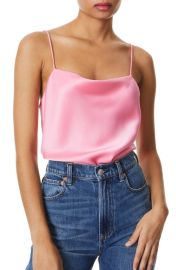 Alice Olivia Harmon Cowl Neck Camisole at Nordstrom