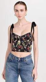 Alice Olivia Helene Bustier Top at Shopbop