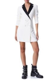 Alice Olivia Kyrie Tuxedo Dress at Nordstrom