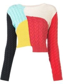 Alice Olivia Lebell colour-block Jumper - Farfetch at Farfetch