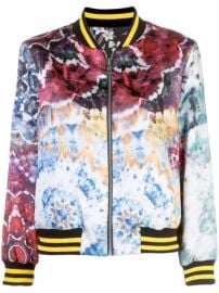 Alice Olivia Lonnie Tie Dye Bomber Jacket - Farfetch at Farfetch