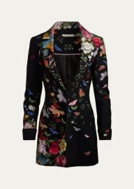 Alice Olivia Mya Long Blazer at Bergdorf Goodman