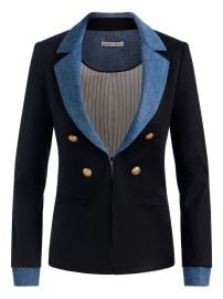 Alice Olivia Mya double-breasted Blazer Black at Farfetch