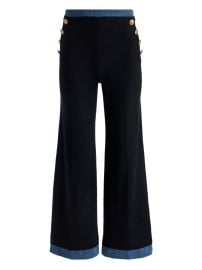 Alice Olivia Narin Cropped Trousers Black at Farfetch