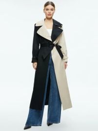 Alice Olivia Nevada Trench Coat at Alice + Olivia