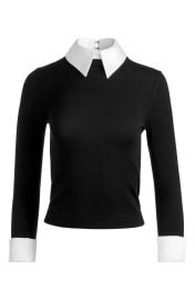 Alice Olivia Porla Collared Sweater at Nordstrom