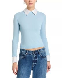 Alice Olivia Porla Sweater in Carolina Blue at Bloomingdales