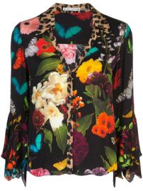 Alice Olivia Randa Trumpet Sleeve Shirt - Farfetch at Farfetch