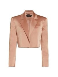 Alice Olivia Shan Cropped Blazer at Alice + Olivia