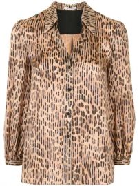 Alice Olivia Sheila leopard-print Blouse - Farfetch at Farfetch