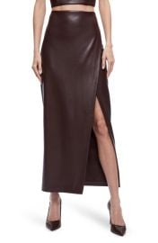 Alice Olivia Siobhan Faux Leather Skirt at Nordstrom