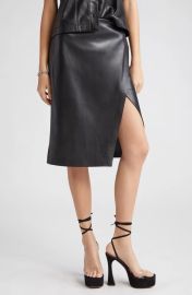 Alice Olivia Siobhan Faux Wrap Pencil Skirt at Nordstrom