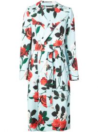 Alice Olivia Structured Floral Coat - Farfetch at Farfetch