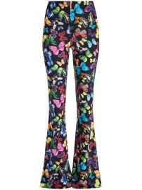 Alice Olivia Teeny Butterfly Print Pants at Farfetch