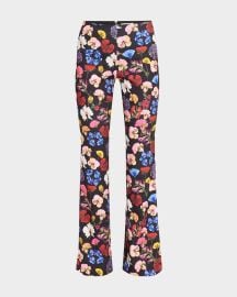 Alice Olivia Timeless Blossom Rmp Bootcut Pants at Neiman Marcus