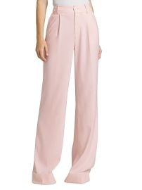 Alice Olivia Tomasa High Rise Wide Leg Pants at Saks Fifth Avenue