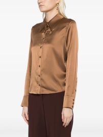Alice Olivia Willa Shirt Brown at Farfetch