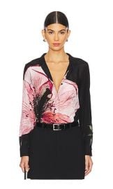 Alice Olivia Willa Top In Luna Floral at Revolve