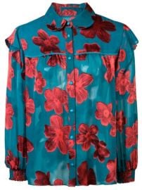 Alice Olivia Ziggy Floral Print Blouse - Farfetch at Farfetch