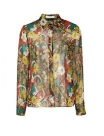 Alice Olivia aposWillaapos Floral Melody Silk Blouse NWT Size S eBay at eBay