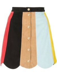 Alice Olivia colour-block Mini Skirt - Farfetch at Farfetch