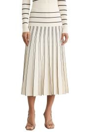 Alice Pleate Midi Skirt at Nordstrom