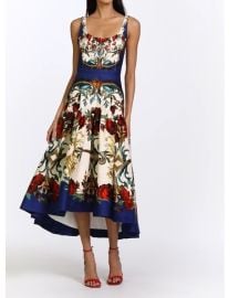 Alice and OLIVIA DIANA STRUCTURED MIDI DRESS In GILDED ROSE US 2 UK /AU 6 NWT at eBay
