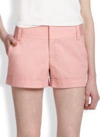 Alice and Olivia - Cady Stretch Cotton Shorts at Saks Fifth Avenue