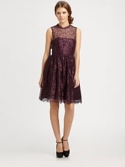 Alice and Olivia - Ophelia Lace Dress at Saks Fifth Avenue