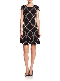 Alice and Olivia - Plaid Drop-Waist Dress at Saks Fifth Avenue