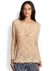 Alice and Olivia - Slub Slouchy Pullover Sweater at Saks Fifth Avenue