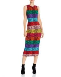 Alice and Olivia Alice   Olivia Delora Rainbow Snake Print Midi Dress  Women - Bloomingdale s at Bloomingdales