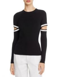 Alice and Olivia Alice   Olivia Jazi Cutout-Sleeve Sweater Women - Bloomingdale s at Bloomingdales