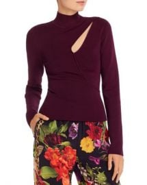 Alice and Olivia Alice   Olivia Sophie Cutout Turtleneck Top Women - Bloomingdale s at Bloomingdales