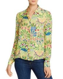 Alice and Olivia Alice   Olivia Willa Floral-Print Button-Down Shirt Women - Bloomingdale s at Bloomingdales