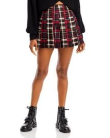 Alice and Olivia Alice  Olivia Carter Plaid Skirt    Bloomingdales at Bloomingdales