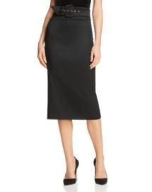 Alice and Olivia Alice  Olivia Kerstin Belted Pencil Skirt    Bloomingdales at Bloomingdales