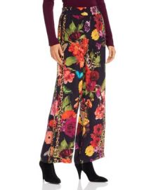 Alice and Olivia Alice Olivia Benny Botanical Wide-Leg Pants Bloomingdales at Bloomingdales